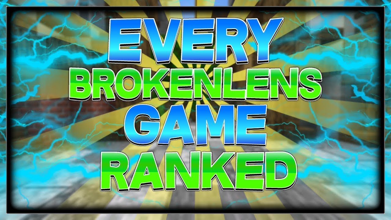 Every BROKENLENS GAME RANKED!! *20 Games* (Java and Bedrock)