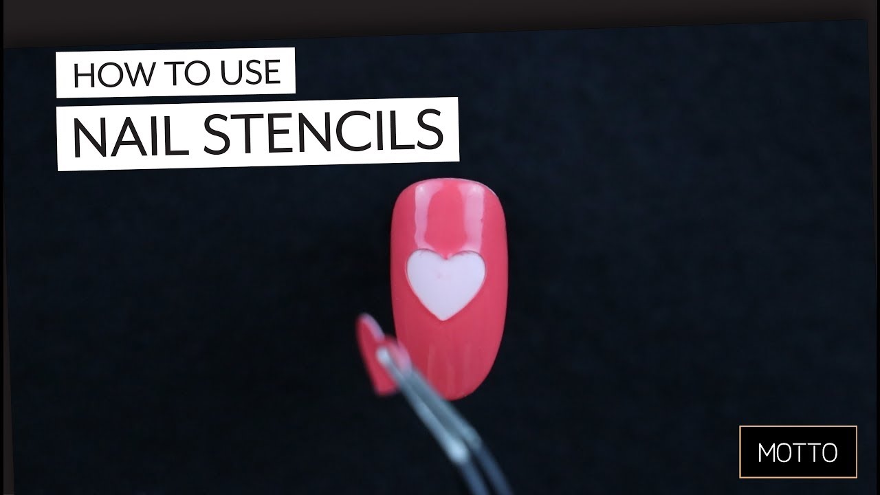How To Use Nail Stencils | Motto Nails