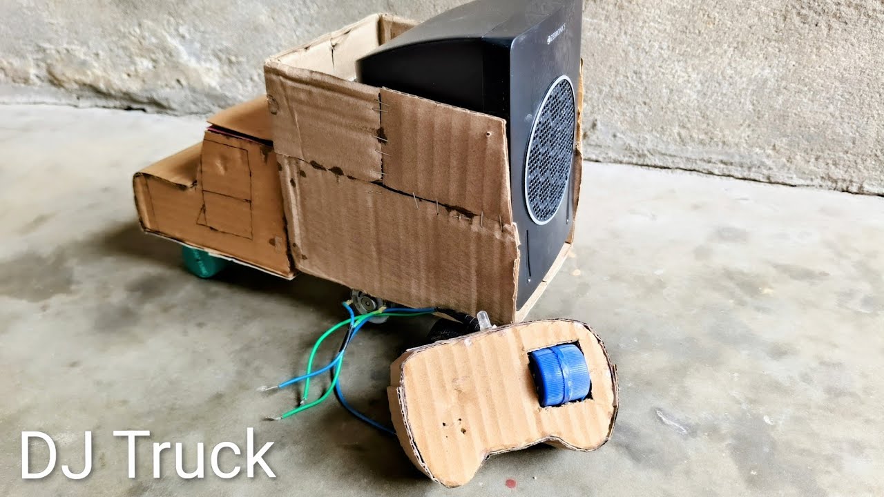 DJ Truck make in 5 minutes How to make dj car #howtomakedjtruck #howtomakedjcar #djcar #djtruck 