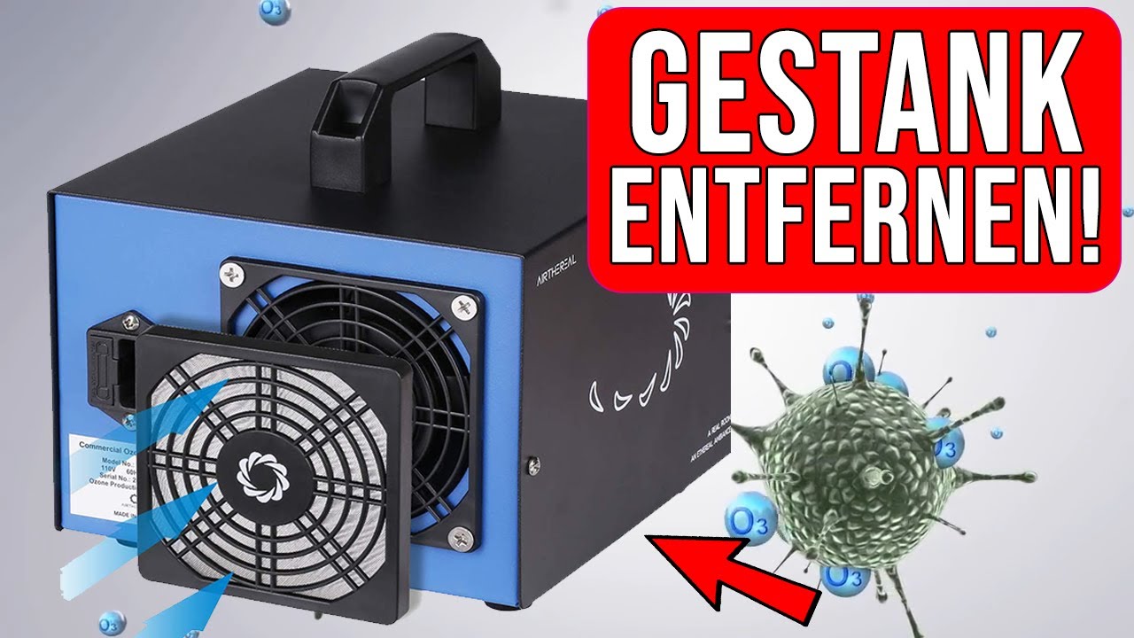 Ozongenerator TEST 🦠 Gerüche, Gestank & Viren loswerden - Ozongerät kaufen