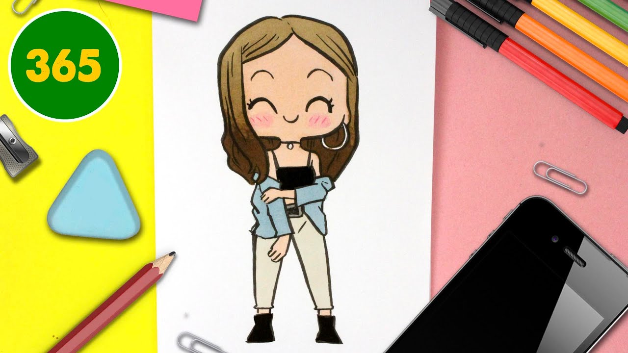 COME DISEGNARE RAGAZZA KAWAII - Come disegnare persona
