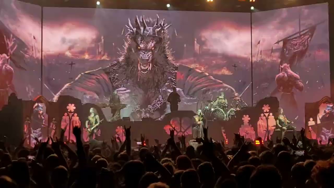 Powerwolf, LIVE, Blood for Blood  ( Faoladh), le 17 octobre 2024, le Zenith de Paris