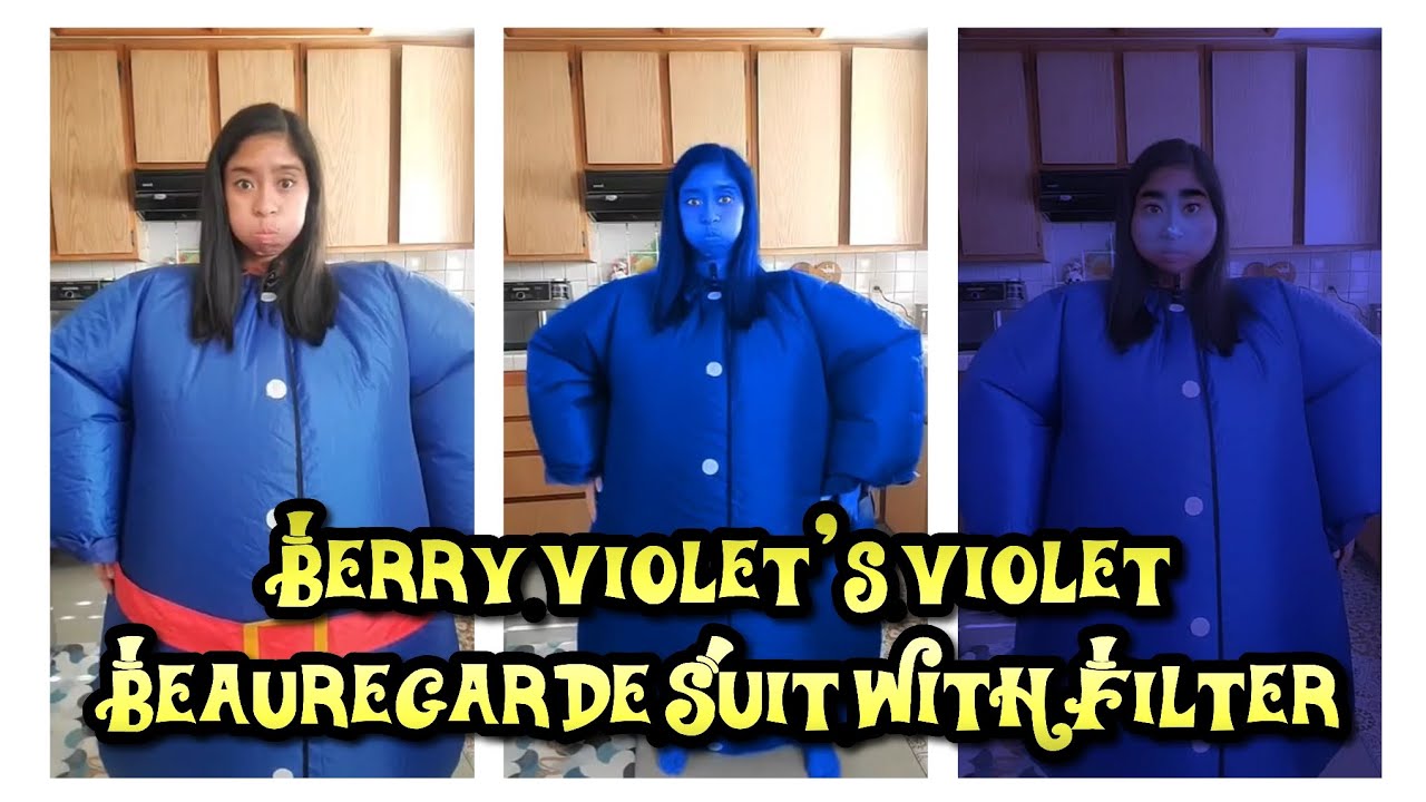 Berry Violet's Violet Beauregarde Suit with Filter