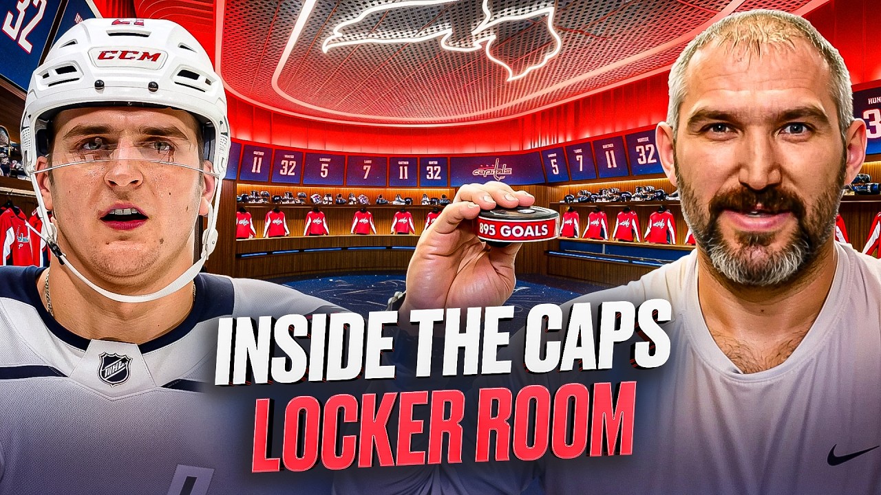 INSIDE the Washington Capitals’ Practice Facility. Exclusive Tour w/ Aliaksei Protas