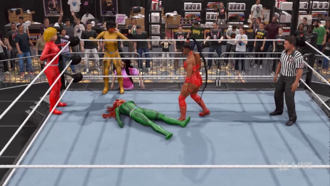 Totally spies vs team Bianca belair, finisher to win