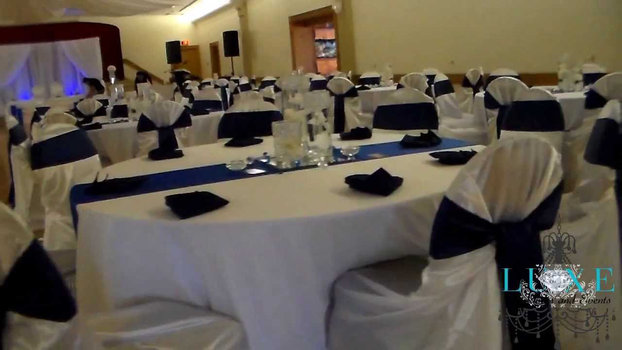 2013 Royal Blue Wedding Decor by LUXE Weddings and Events