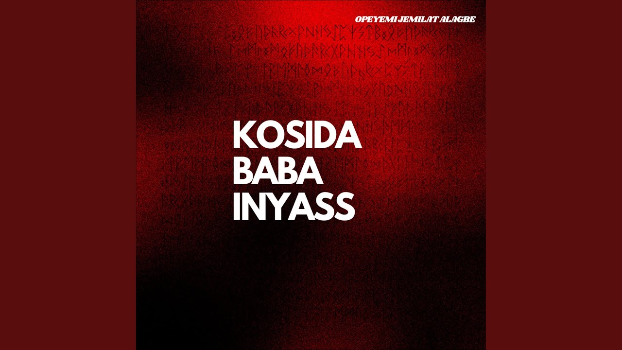 Kosida Baba Inyass (Istigaza)