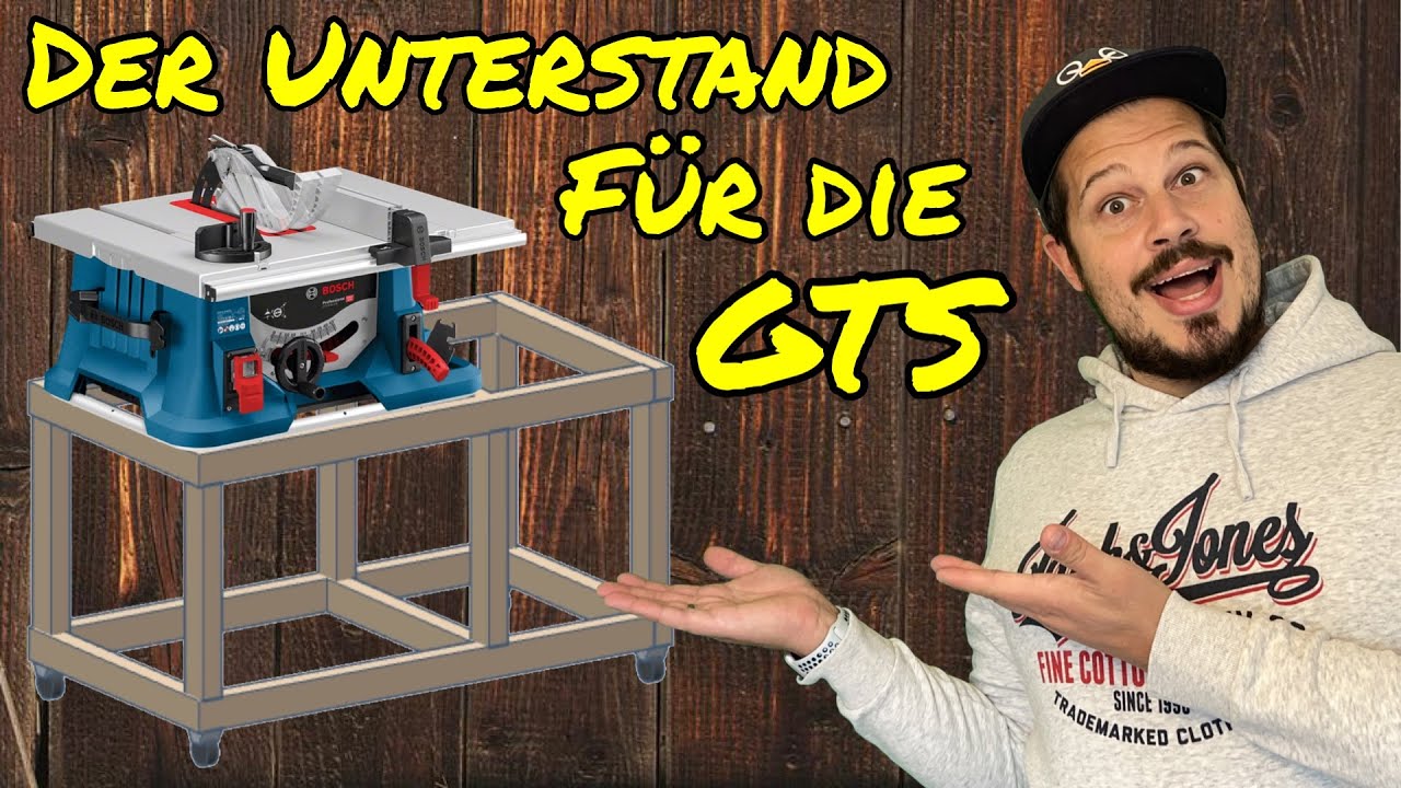 Der Unterstand für meine Bosch GTS 635-216