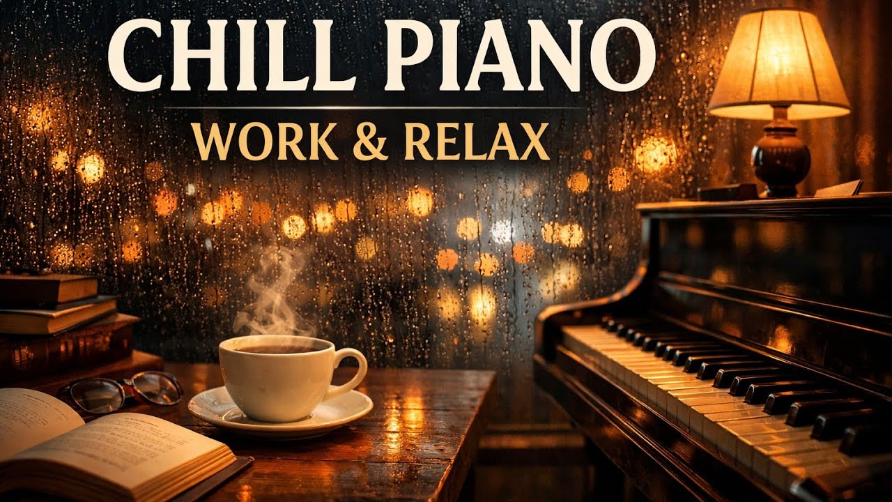 Chill Piano Music for Work & Relax (15 Minutes) | Calmora Music