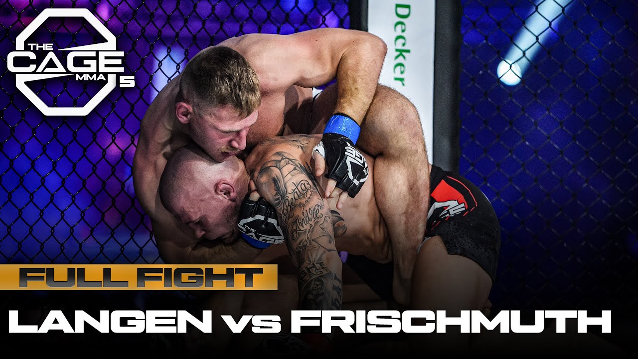 Andre Langen vs. Lukas Frischmuth @ THE CAGE MMA 5