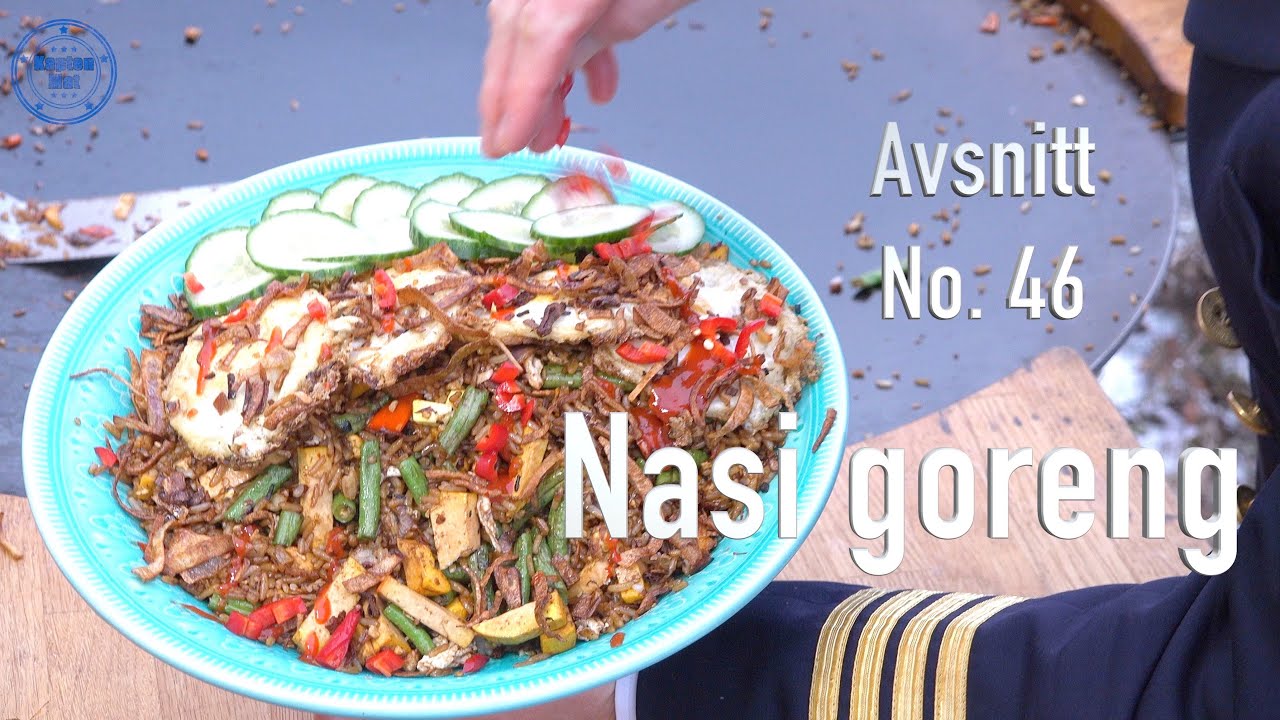 No. 46 - Nasi goreng på stekhäll | Kapten Mat