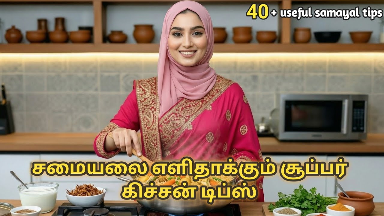 சமையலை எளிதாக்கும் சூப்பர் கிச்சன் டிப்ஸ் 😍 | Daily Kitchen Hacks Tamil | Samayal Kurippu #hafihami 