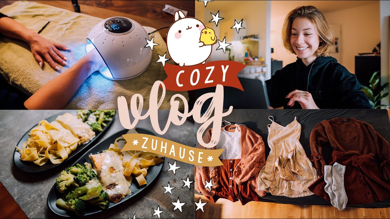 COZY HERBST VLOG: Kochen, Nägel mit UV Lack, Outfits planen, Shooting vorbereiten // JustSayEleanor