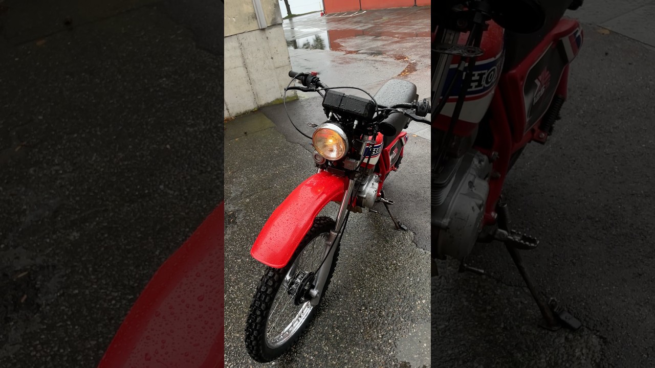 Does anyone remember these? 1981 Honda Xl125s #vintage  #enduro  #1980s  #honda