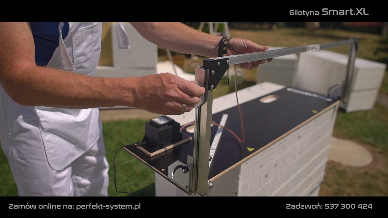 Gilotyna do styropianu SMART.XL - Urządzenie do cięcia styropianu