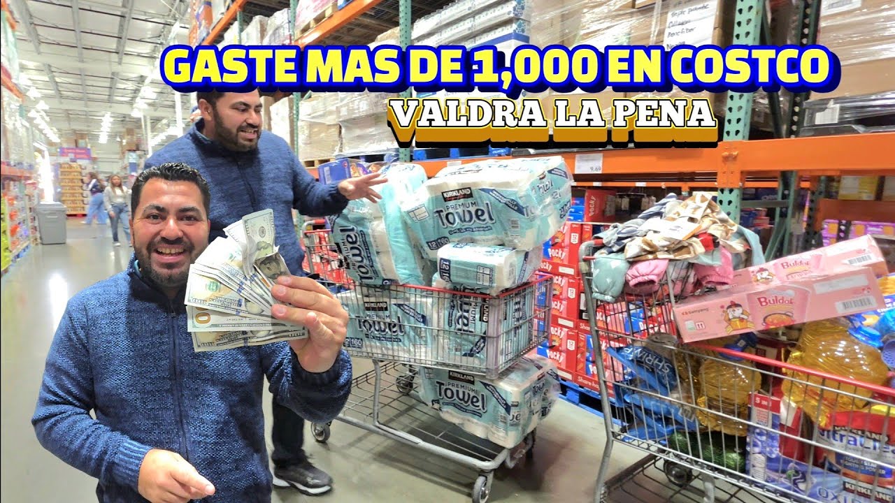 Gaste mas de Mil Dolares en Costo😮😮Valdra la pena