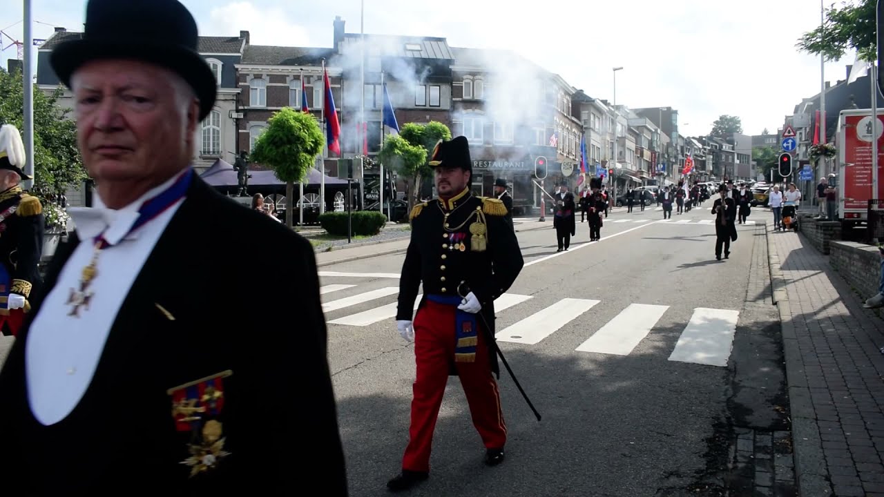 Fête des Francs Arquebusiers de Visé 4 juillet 2021. Premier tour