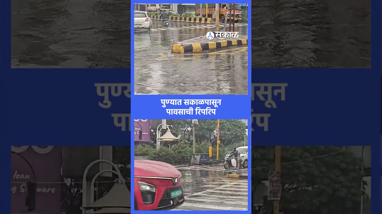 Pune rain: पुणे शहरात रात्रीपासून पावसाच्या सरी, काही ठिकाणी तुरळक पाऊस | Maharashtra  weather