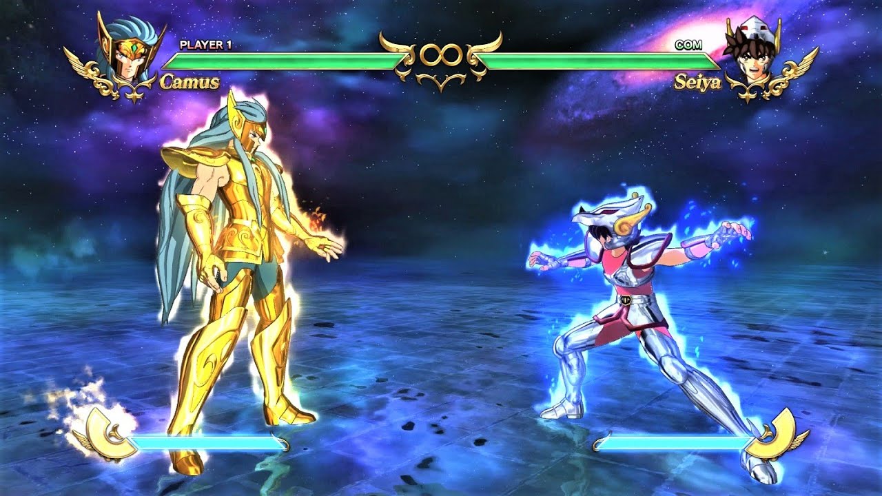 Aquarius Camus vs Pegasus Seiya (Hardest AI) - Saint Seiya: Soldiers' Soul