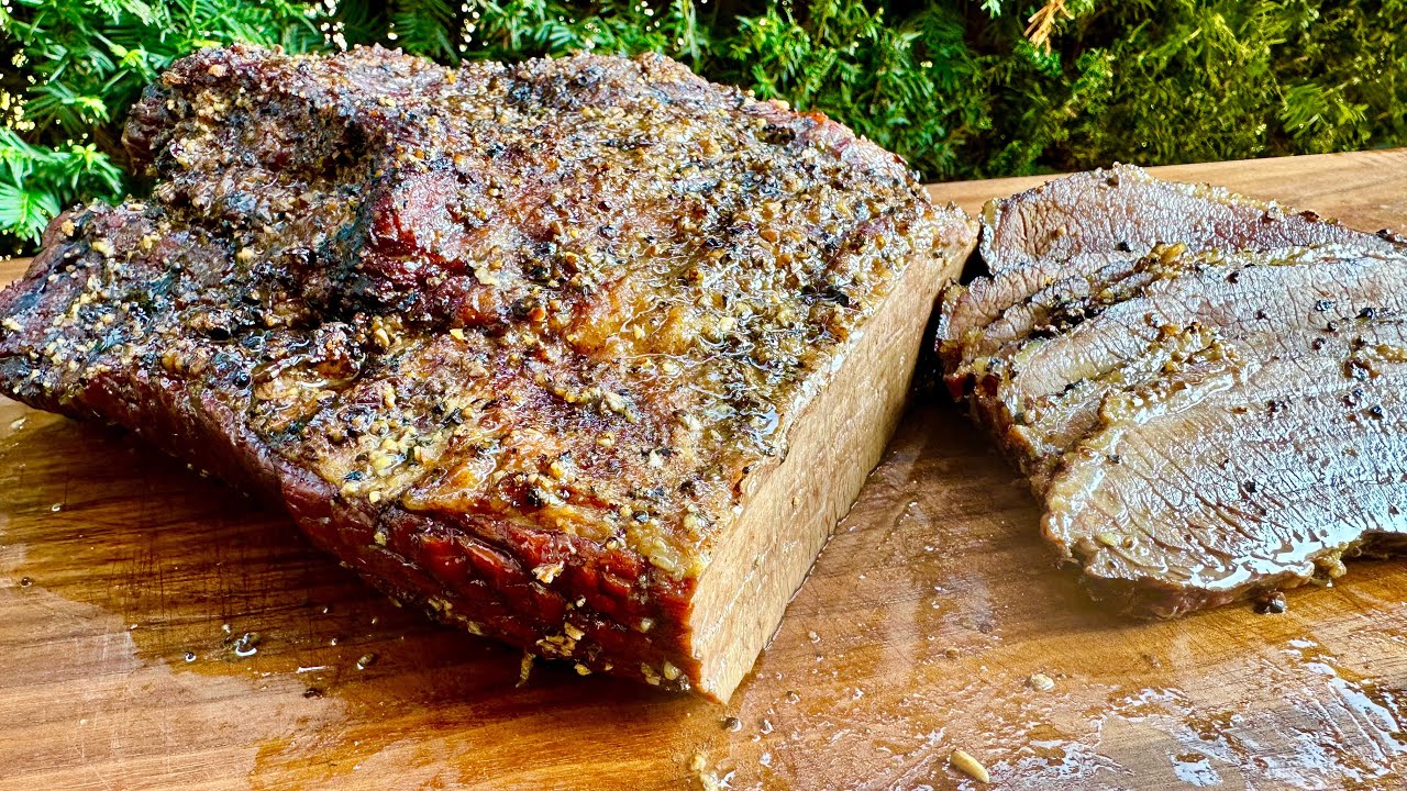 TURBO BRISKET - In 5 Stunden zur zarten, geräucherten Rinderbrust