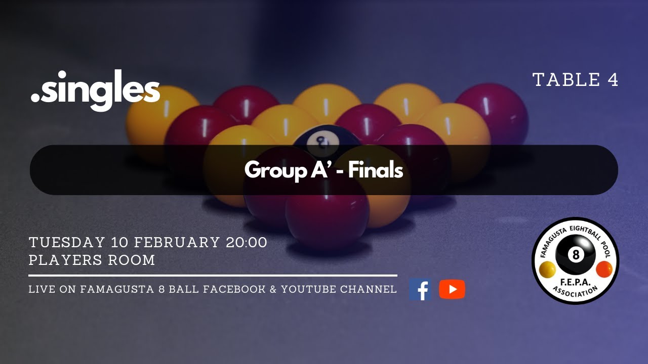 F.E.P.A Singles Tournament - Group A' - Finals - Table 4