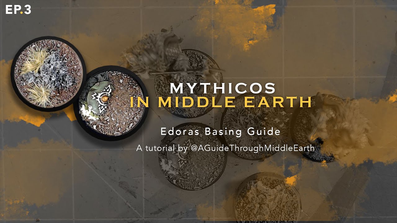 Mythicos Paints Episode 3: Edoras Miniature Basing Guide