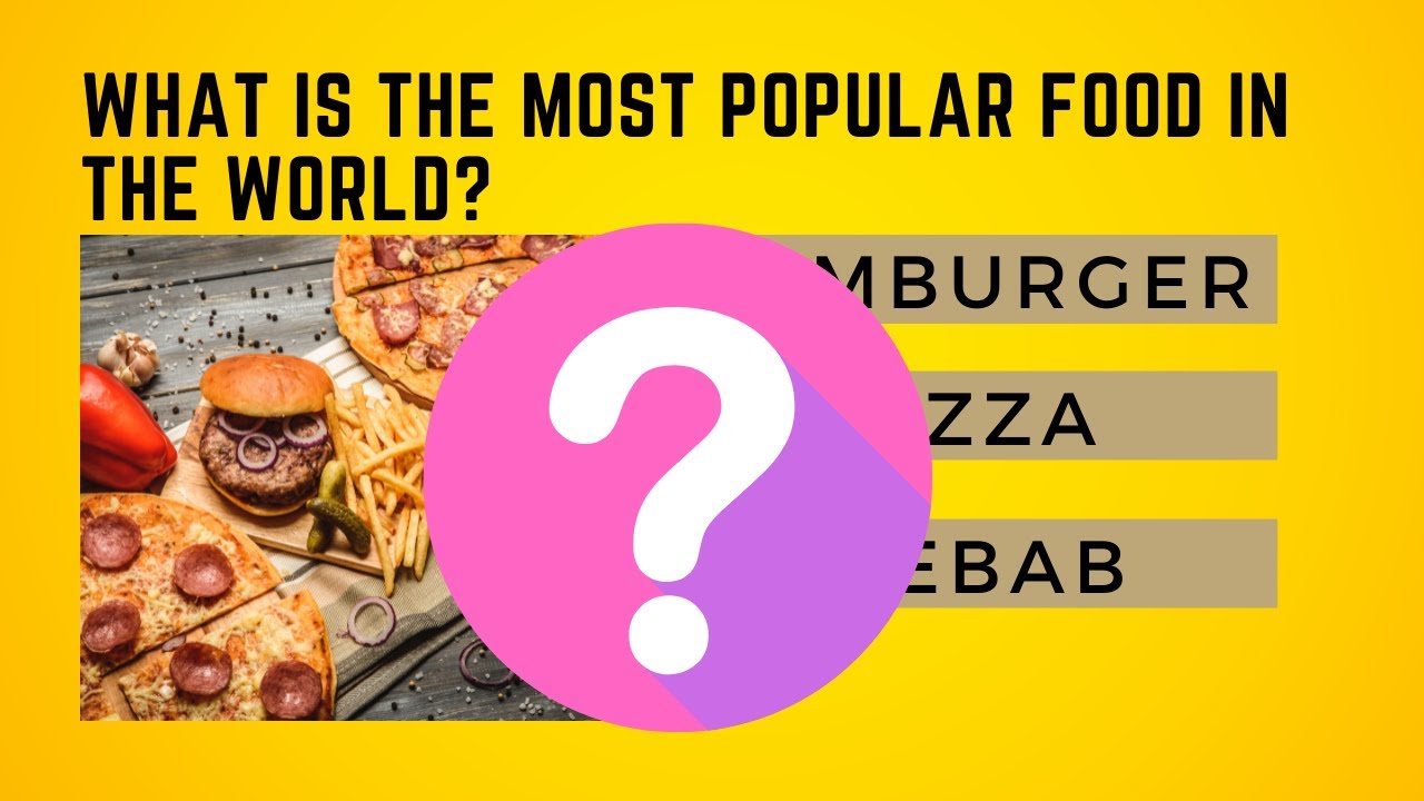 Food Trivia Quiz - 42 Food Trivia Questions and Answers