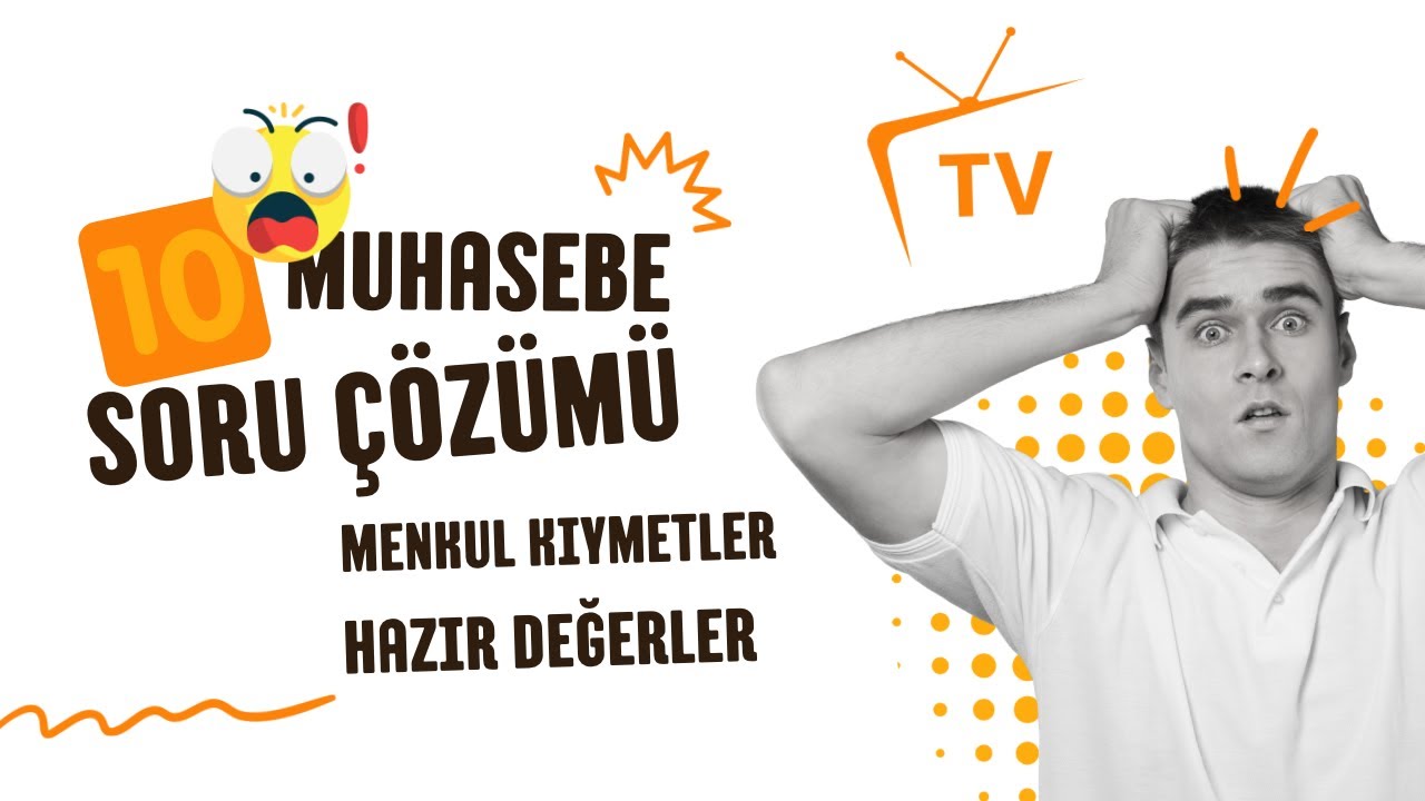 GENEL MUHASEBE | Örnek Uygulama | Hazır değerler, Menkul Kıymetler