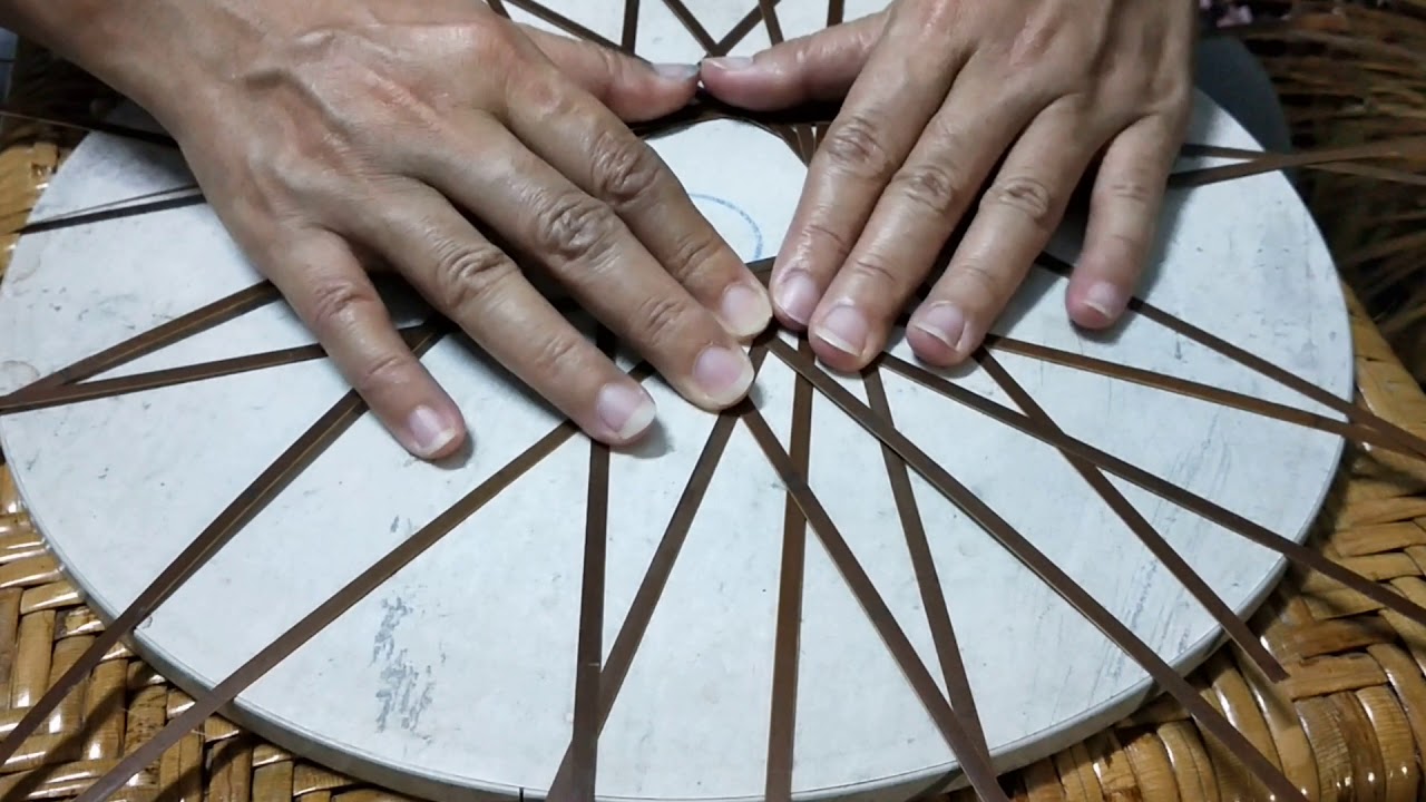 基礎竹編輪口編起底編法