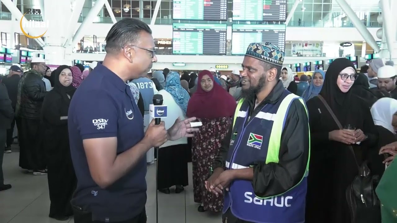 The first batch of hujaaj || Cape Town Hujaaj 7 || Fly Well Travel ||