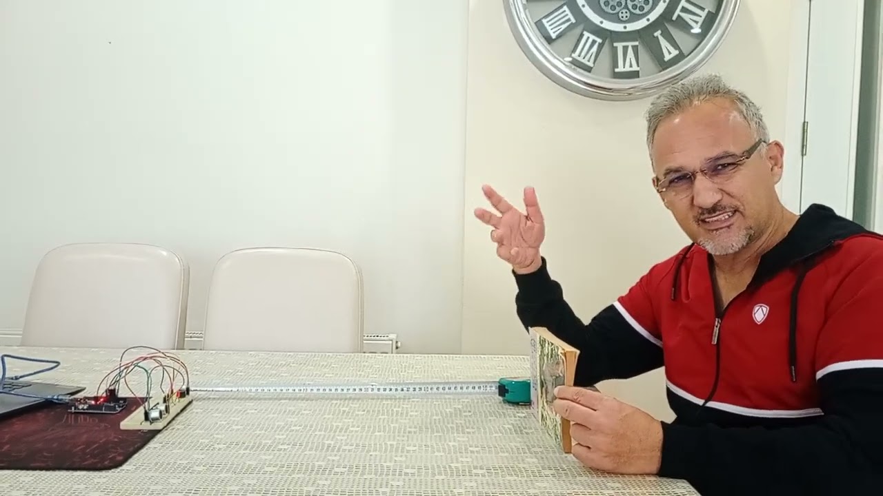 Arduino ile mesafe kontrolü park sensörü... 