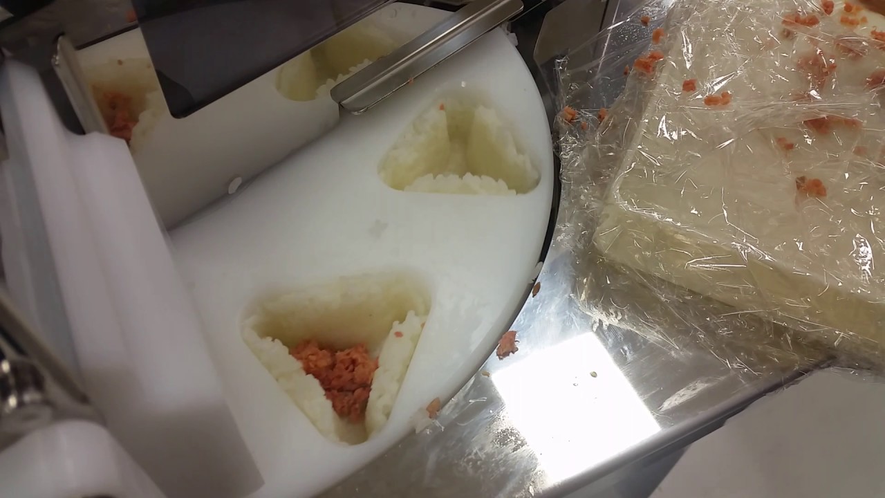 Fujiseiki GSE1800 & PN1800 onigiri forming and packing machine  +852 97422148