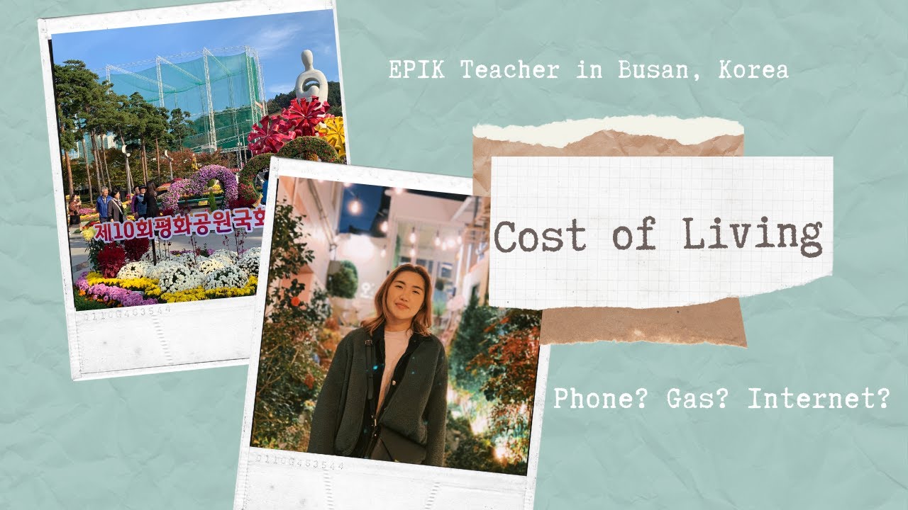 EPIK Teacher in Busan | How expensive is living in Korea?