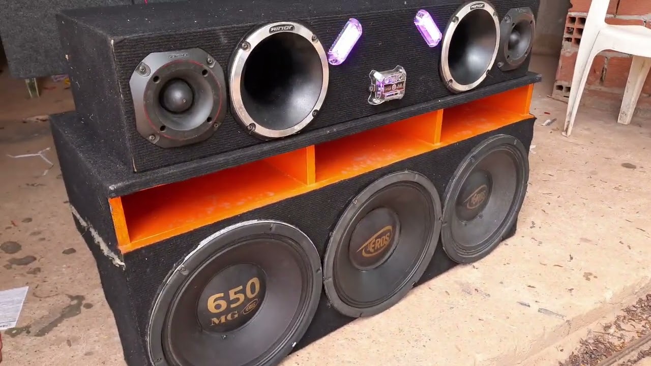 EROS 600 E TARAMPS MD3000# TOCANDO FORTE!!!!