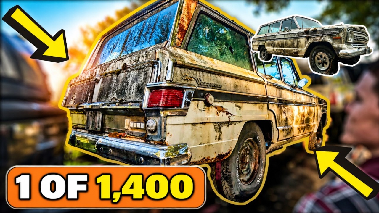 Обнаружен САМЫЙ РЕДКИЙ в мире джип... Вот как это произошло | Kaiser Jeep Super Wagoneer 327 V8 1...