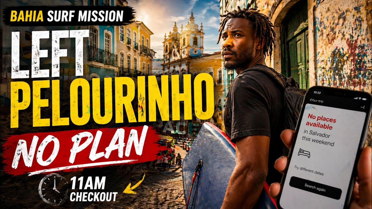 Pelourinho to Itapua | Trusting the Current in Bahia, Brazil 🇧🇷🤙🏾