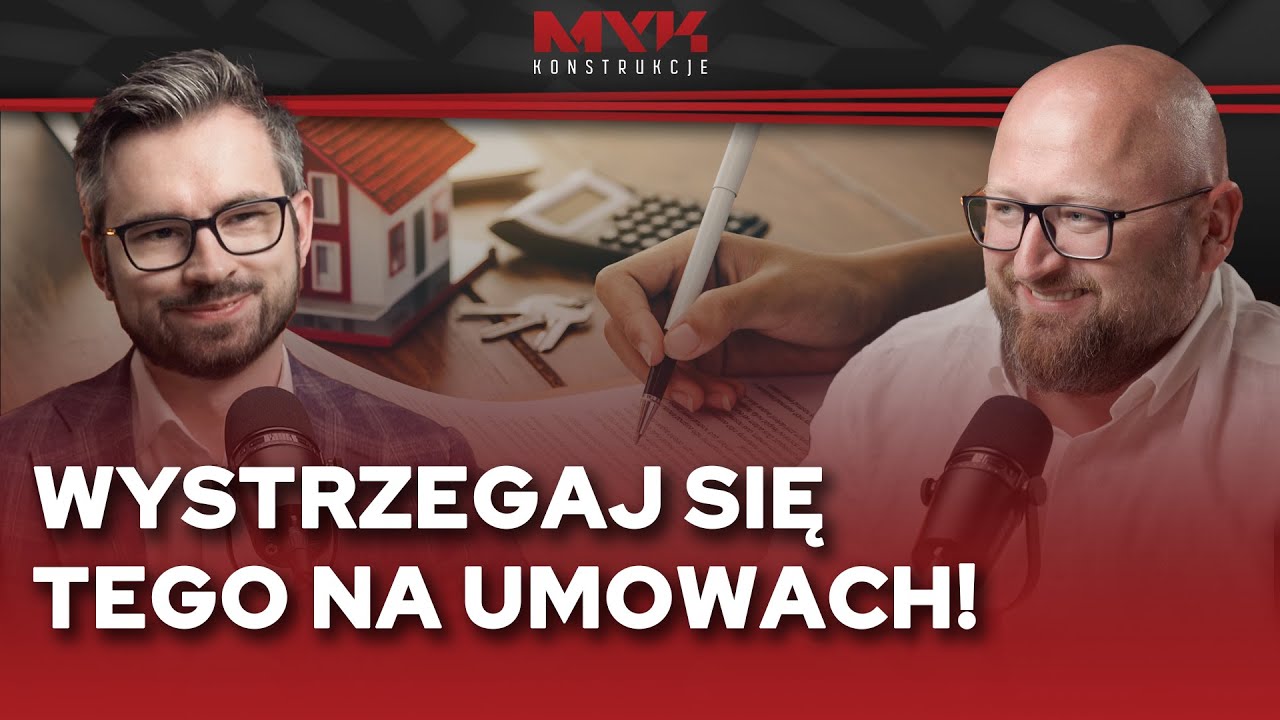 #prawniczewtorki | UMOWY na prace PROJEKTOWE i budowlane - na co zwr&oacute;cić uwagę? | Jan Ząbczyk