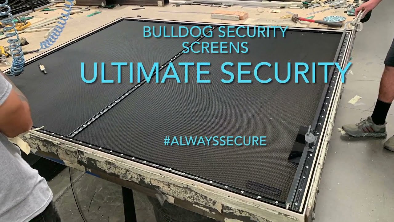 Security Screens For home.  #demo #construction #security #securityproducts #securityguard