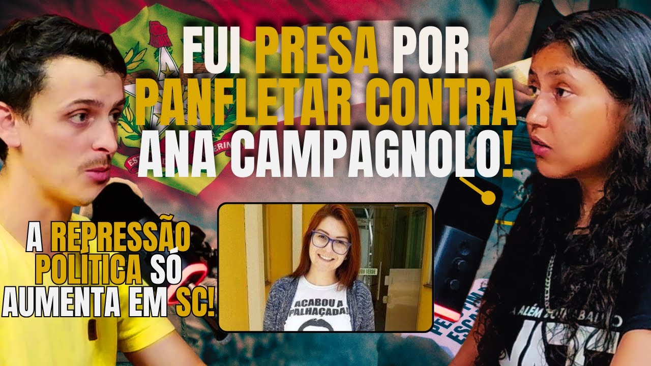 PRESA POR PANFLETAR CONTRA ANA CAMPAGNOLO!