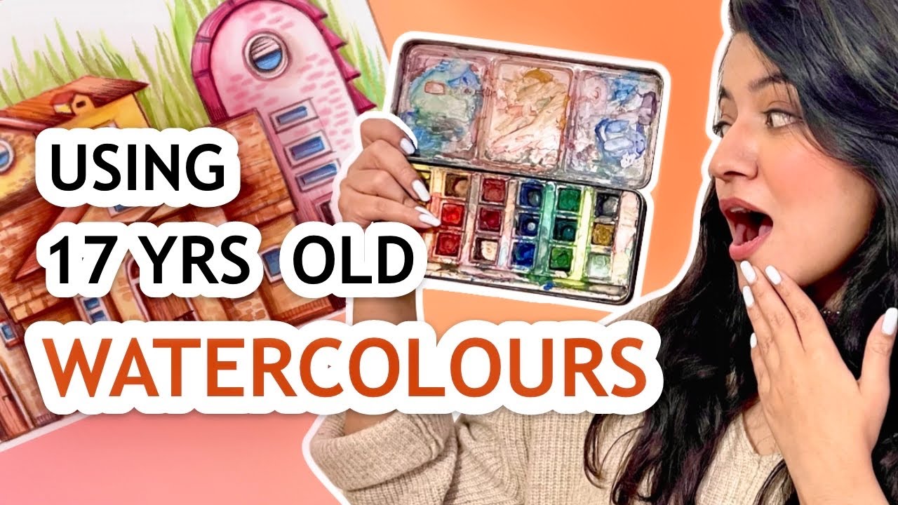 Painted Using 17 yrs Old Watercolours 😱