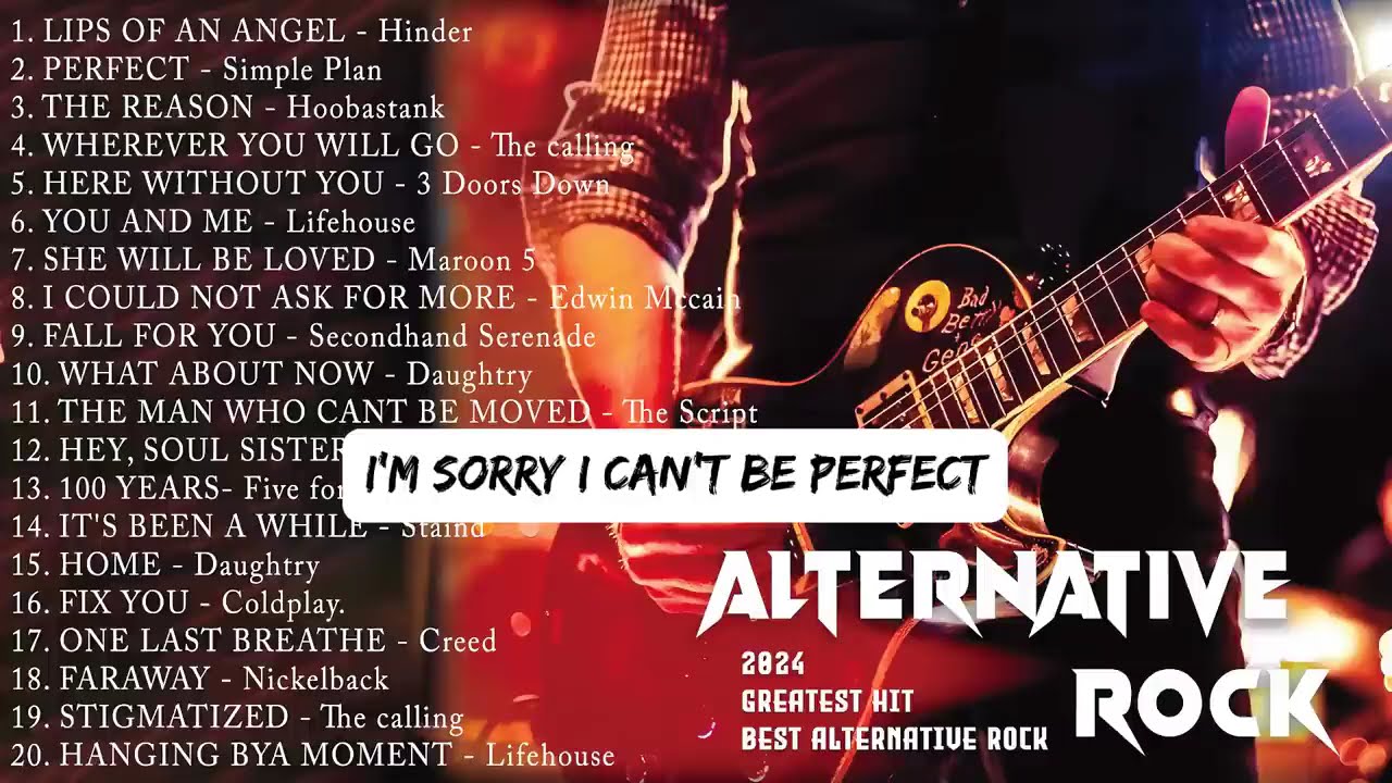 Hoobastank, Keane, Oasis, Coldplay, Audioslave, 3 Doors Down | Best Alternative Rock Songs 2000s