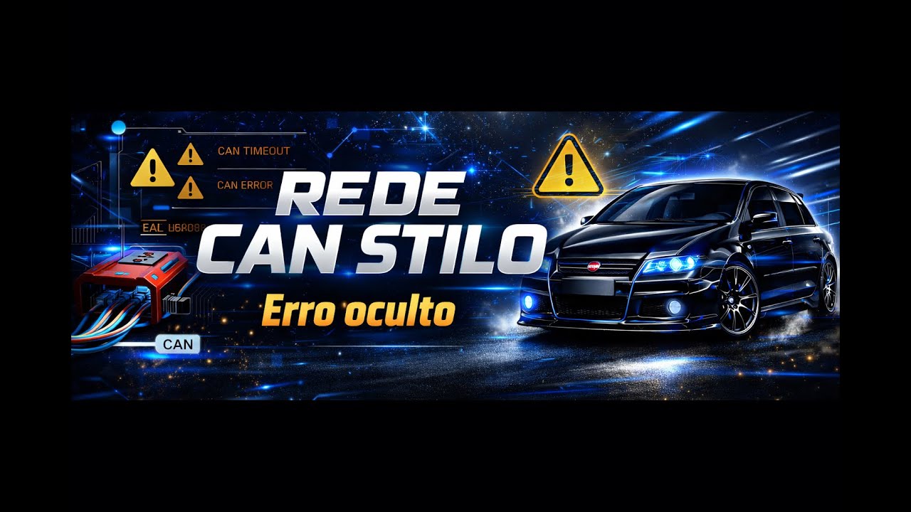 Fiat Stilo: erro na rede CAN e defeitos elétricos que ninguém vê
