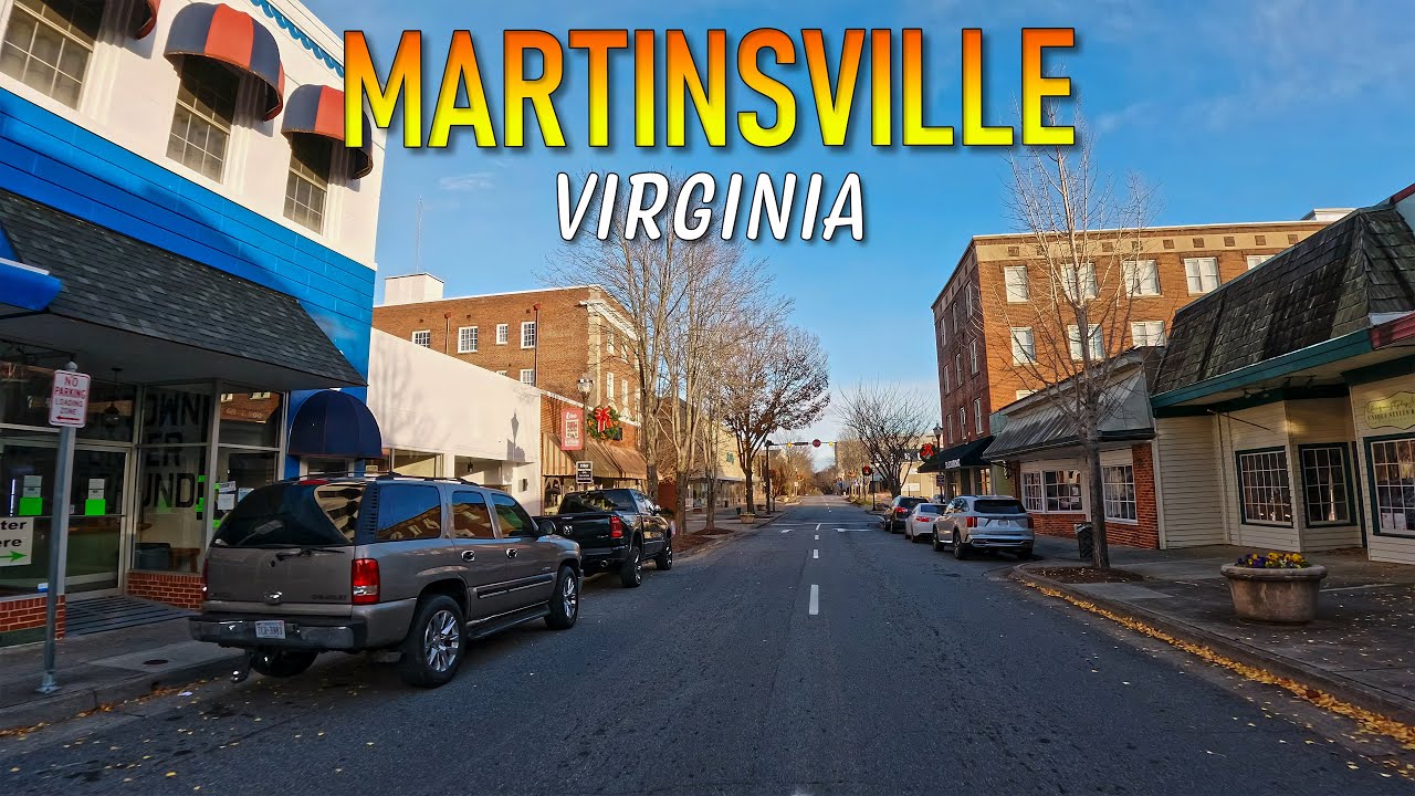 Martinsville Virginia Driving Through
