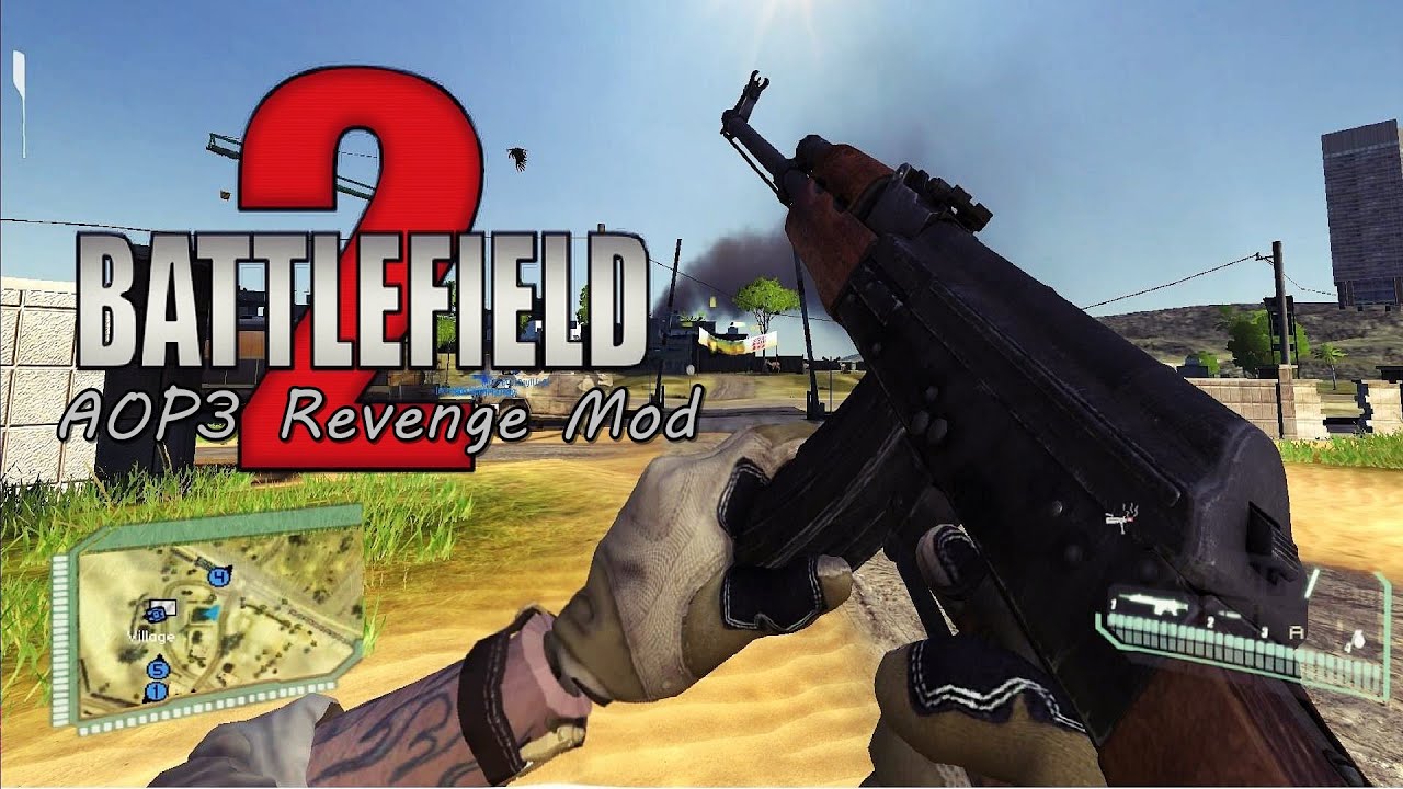 ➤Battlefield 2 Mod -  AOP3 Revenge : Gameplay PC