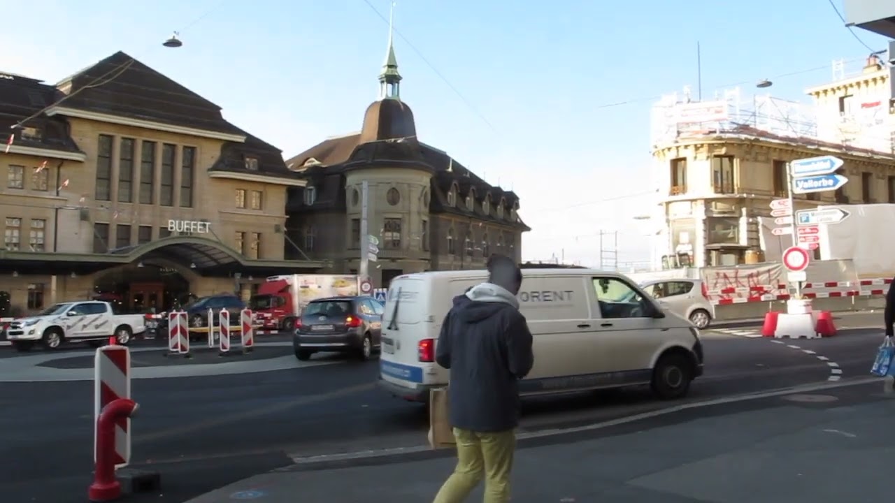La Gare de Lausanne Film NO7    18 janvier 2022 Avancement des Travaux
