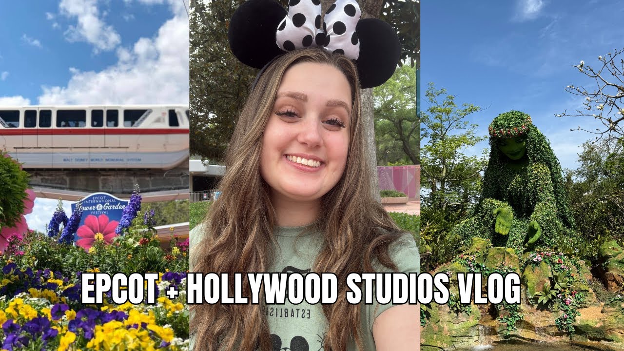 DAY 1 | DISNEY WORLD VLOG: EPCOT + HOLLYWOOD STUDIOS