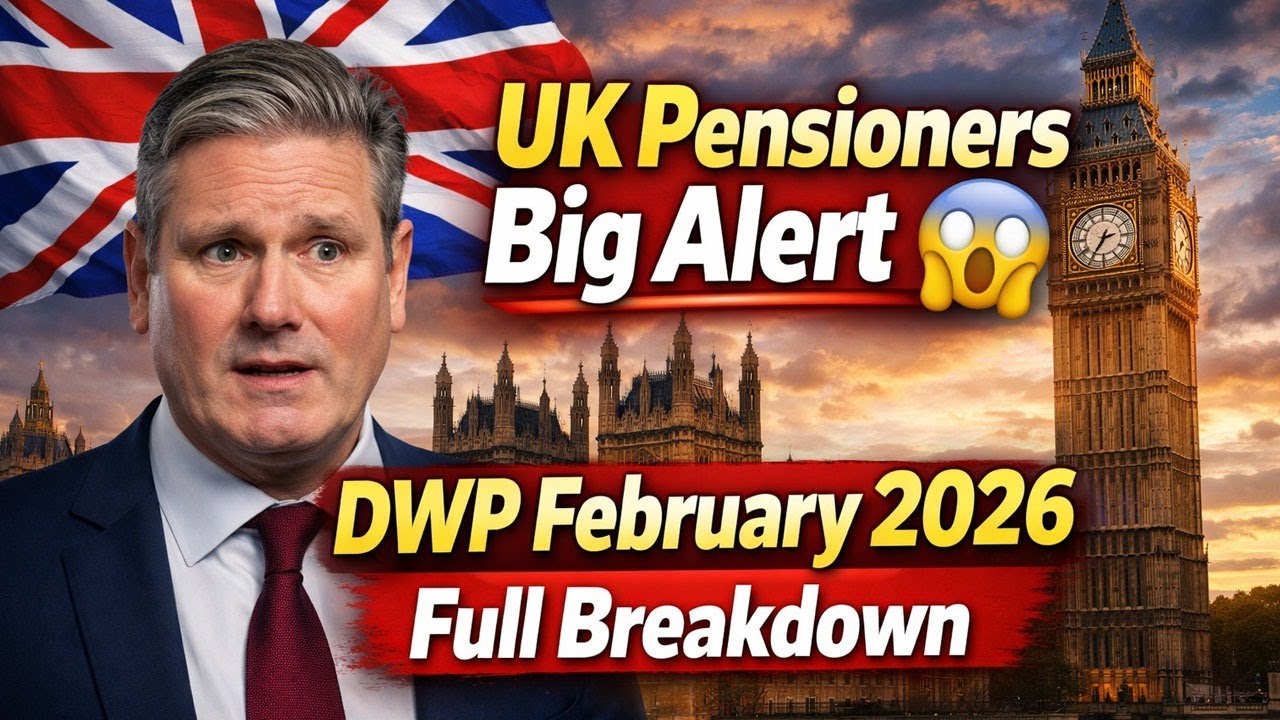 UK Pensioners Big Alert 😱 DWP February 2026 Full Breakdown