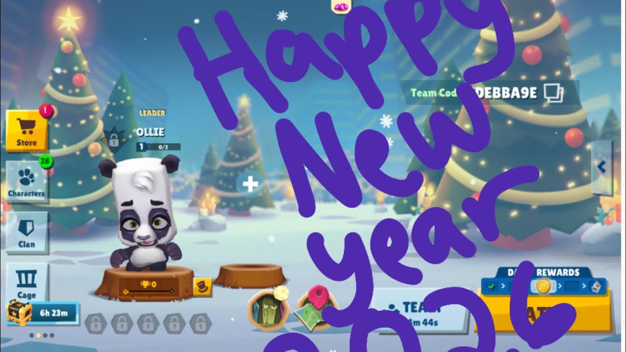 Happy New Year Everyone 2026 #thegemsofaudrey  @TheGemsOfAudrey  @ZoobaZooBattleArena 