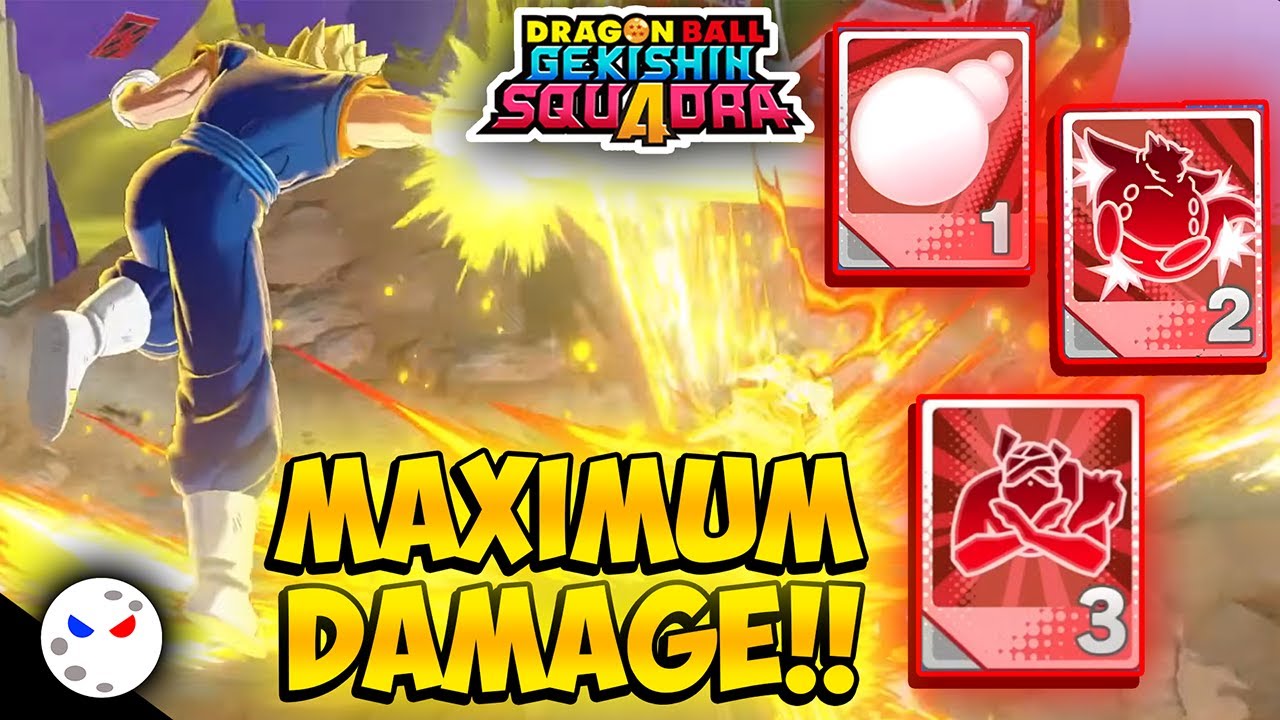 Vegito MAX DPS BUILD Outclasses Enemies?! - DragonBall Gekishin Squadra Season 3 Gameplay
