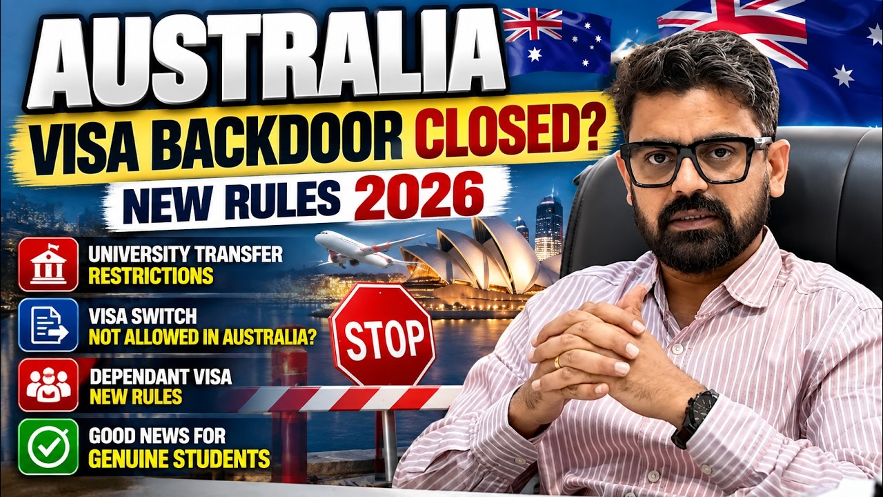 AUSTRALIA STUDENT VISA 2026 🚨 | Visa Hopping STOPPED University Transfer & Dependant Rules Explained